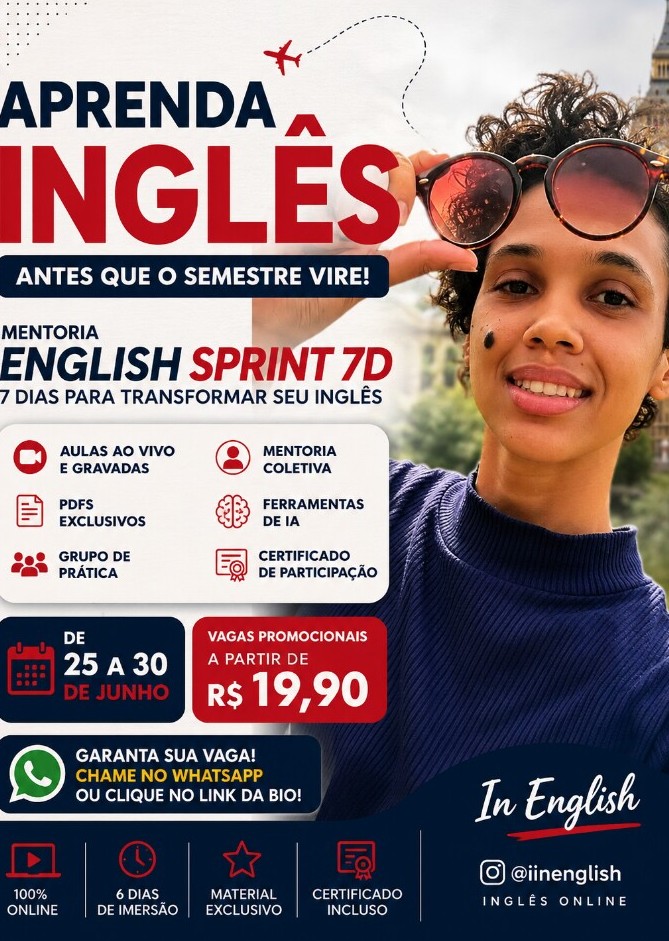 Aula de Inglês em 7 Dias